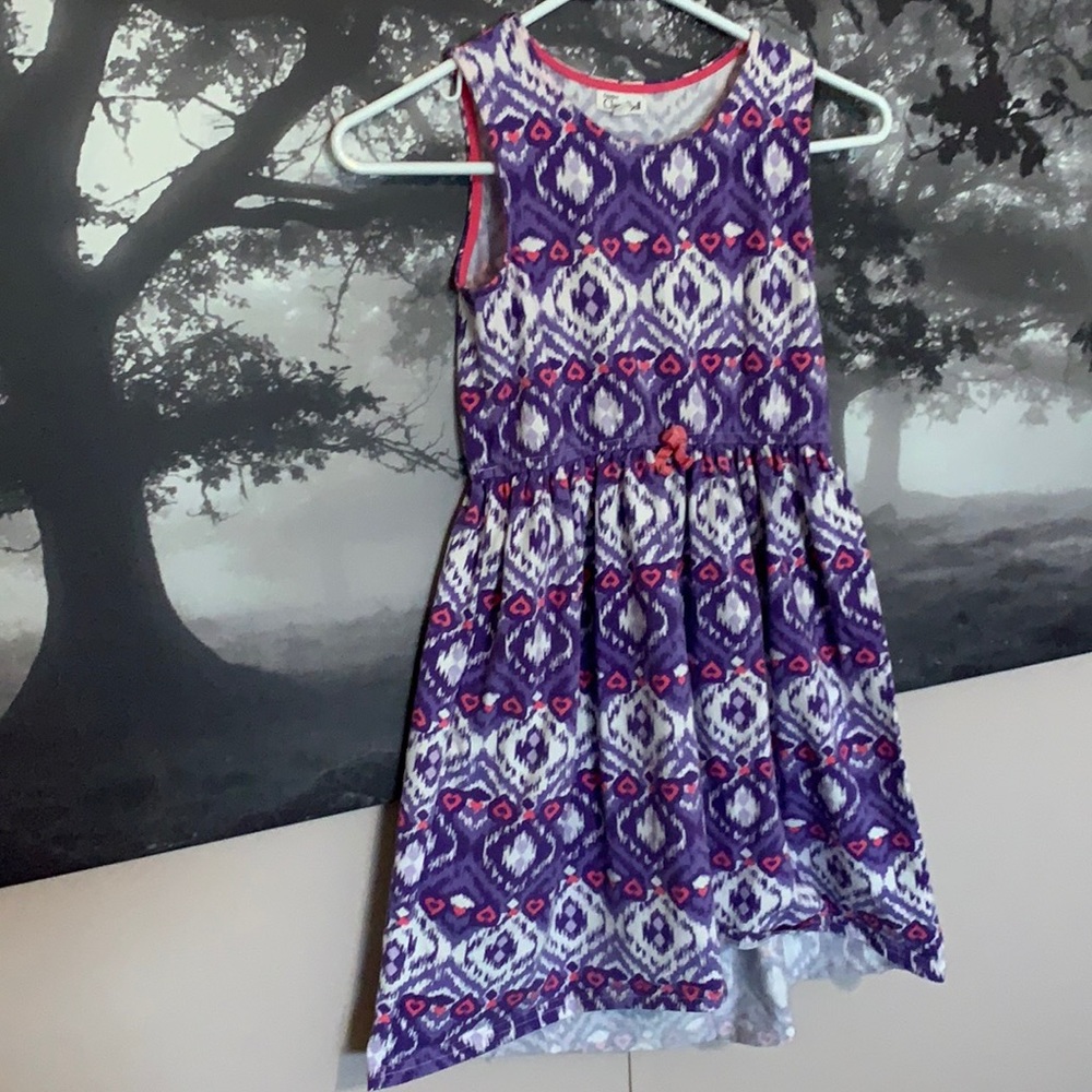 💘Heart Aztec summer dress